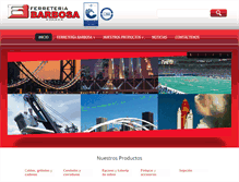 Tablet Screenshot of ferreteriabarbosa.com